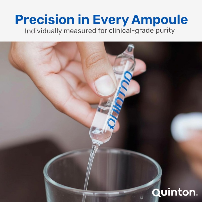 Quinton Isotonic 100% Natural Mineral Seawater – 30 Drinkable Ampoules