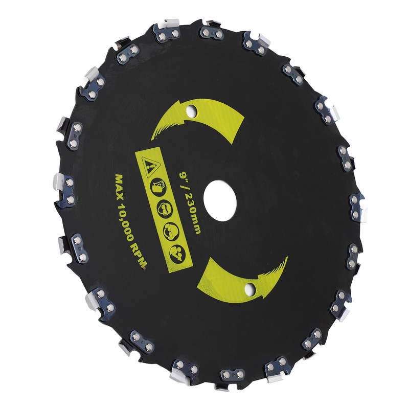 Right Angle Chain Disc Alloy Steel Blade Chainsaw Wheel Disc