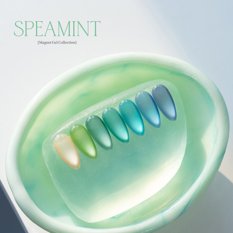 pov FOB Spearmint Magnetic Gel 8-piece set / 포브 스피아민트