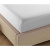 200 Thread Count 100% Egyptian Cotton Fitted Sheet - 16"/40cm