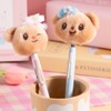 Delhi Butterbear Shaking Bear Gel Pen 0.5mm Cute Character Doll