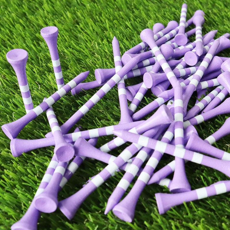 FINGER TEN Golf Tees Wood 3 1/4 2 3/4 Inch