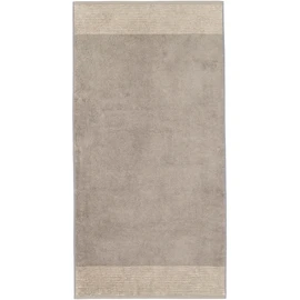Cawö Two-Tone Towel - Graphite - 50x100