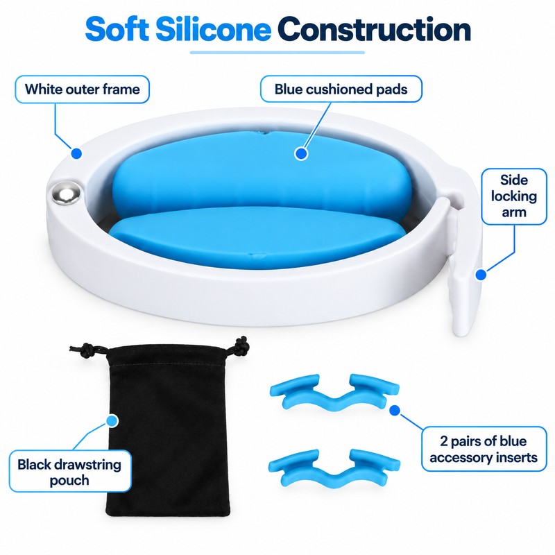 Male Incontinence Clamp – Adjustable Soft-Contact Urinary Leakage Support