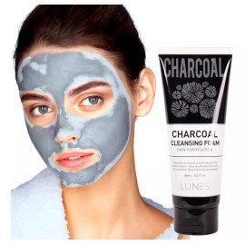 Lunes Jabón Limpiador Facial Para Piel Grasa Carbón Activado Corea
