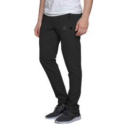 SCR SPORTSWEAR Mens Lounge Pants with Pockets - Mens Sweatpants Open Bottom 70% Cotton 20% Polyester - Straight Fit Dark Grey Heather 32W x 36L Tall