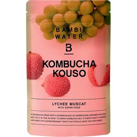 BAMBI WATER コンブチャ酵素 150g 酵素ドリンク ファスティング コンブチャ クレンズ 置き換えダイエット スーパーフード 酵素 酵母 (ライチマスカット)