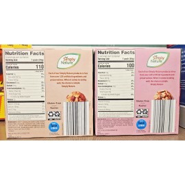 Simply Nature NON-GMO Organic Chocolate Chip Strawberry Granola Bites (2 Boxes)