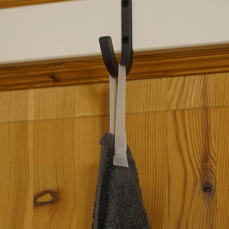 Sew On Towel Hangers, 24 Pieces 180 x 12 mm