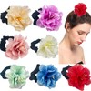 Rose Hair Bobbles Flowers Hair Bobbles for Women Flowers Ponytail