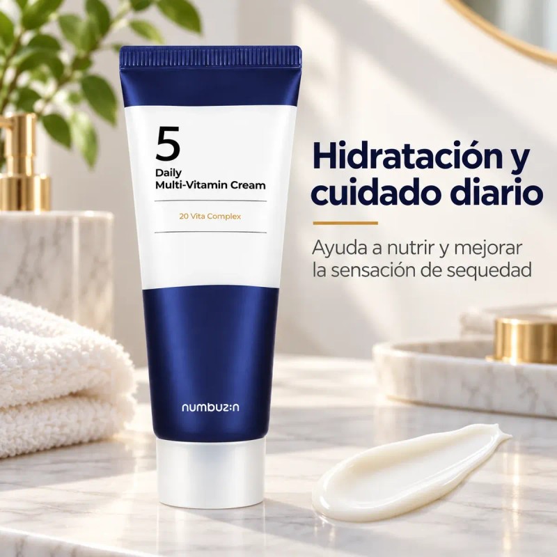 Crema Facial Multivitamínica Hidratante 20 Vita Complex 50ml