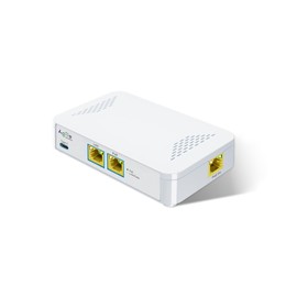 ​PoE to USB C Switch 60W 802.3af/at Compliant, 1 USB-C Port (30W PD Charging & Gigabit Ethernet) & 1 PoE+ Port & 1 Ethernet Port, for Smartphones/Sablets/Laptops/Camera/Access Point, PoE Powered