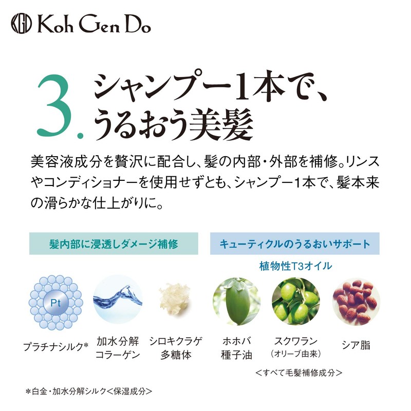 Koh Gen Do Gangwondo Scalp Aging Repair Shampoo, Floral &