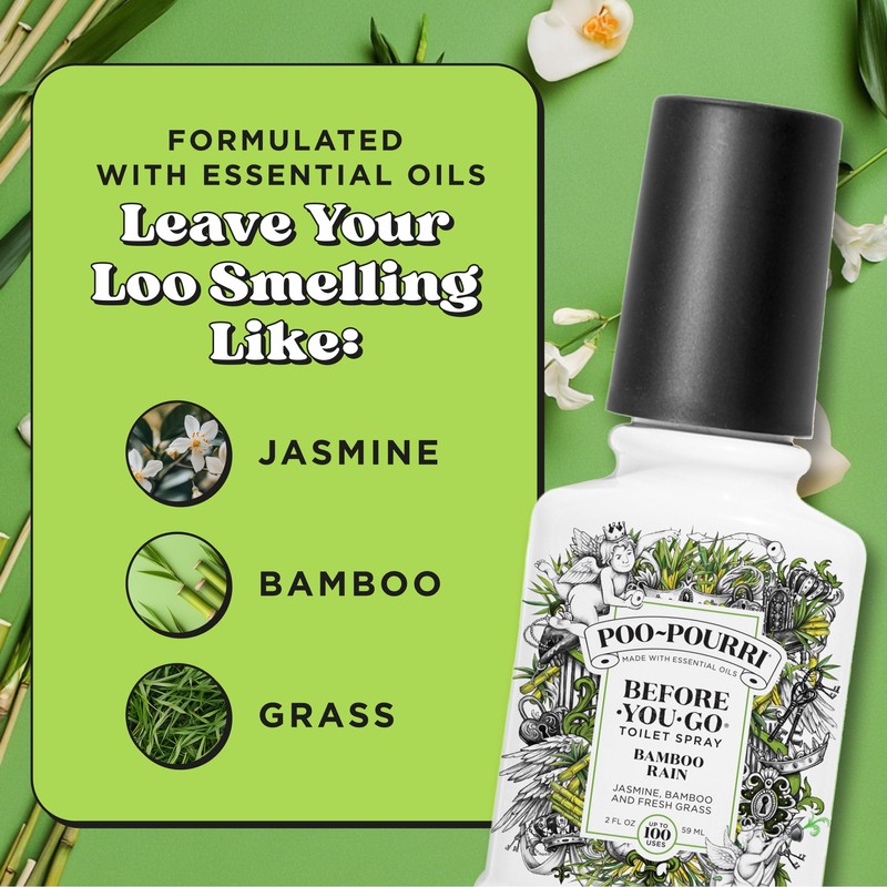 Poo-Pourri Holiday On-The-Go Travel Size, 3 pack Gift Set, 10mLs