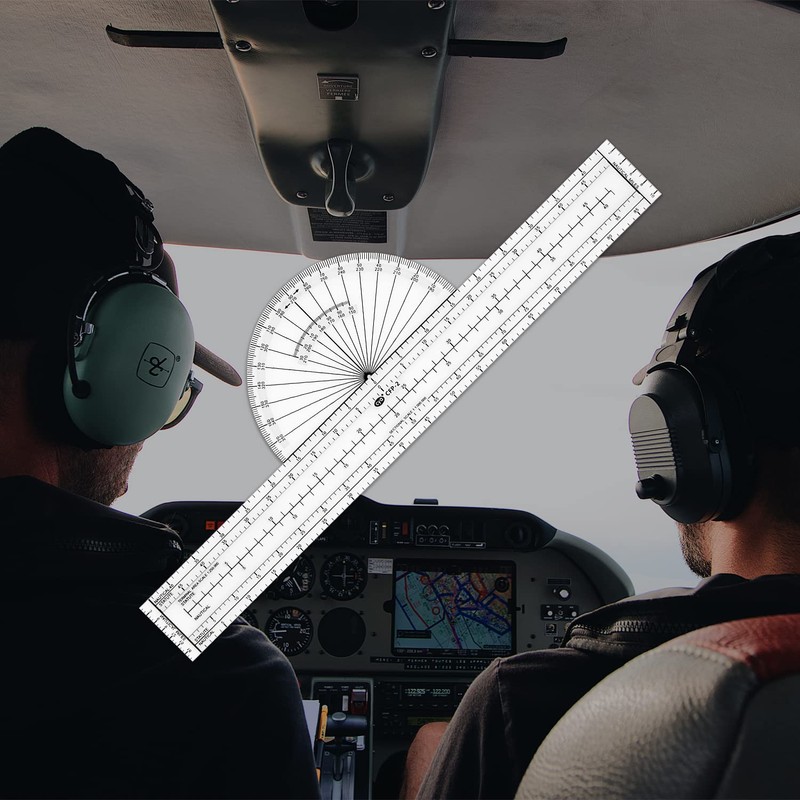 CYA Fixed Plotter Aviation for Flight Pilots, Plotting Tools, Navigate