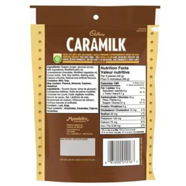 Cadbury Caramilk Caramel Chocolate Candy Mini Bars, 200g