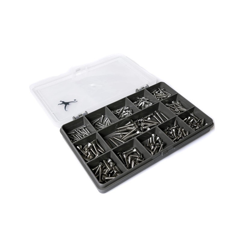 240 Assorted Pozi Countersunk Self Tapping Screws | DIN 7982