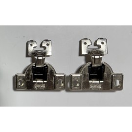 Mepla 2X New MEPLA ACC 162 HINGE, 510.356.00.13, 1/2" Overlay Flat Top 110 Degree