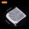 PATIKIL Aquarium Filter Media Bags 10x10cm 4 Pack Fish Tank