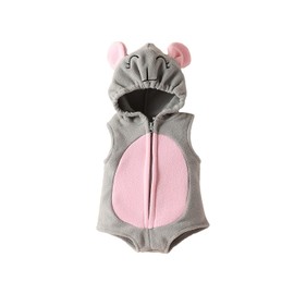 [giminuo] Halloween Cosplay Costume, Children, Baby, Boys, Girls, Kids, Baby, Cute, Mouse, Autumn Wear, Long Sleeve, Romper, Cabaol, Newborn, Commemorative Photo, Sleeping Art, 66, 73, 80, 90, 28.7