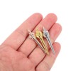 ibasenice 9pcs Cribbage Board Pegs Funny Finger Shape Cribbage Pegs