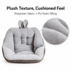 Rabbit Ear Seat and Back Cushion - Polyester Fabric with