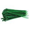 Pack of 100 Cable Ties Green 100 mm x 2.5