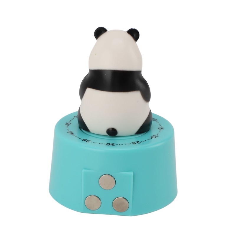 Mechanical Kitchen Timer Cute Animal Shape Magnetic Base Loud Alarm