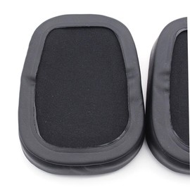 Tofficu Replacement Earpads for Gaming Headphones Leather Ear Cushions for Comfortable Listening Replacement for Damaged Ear Pads