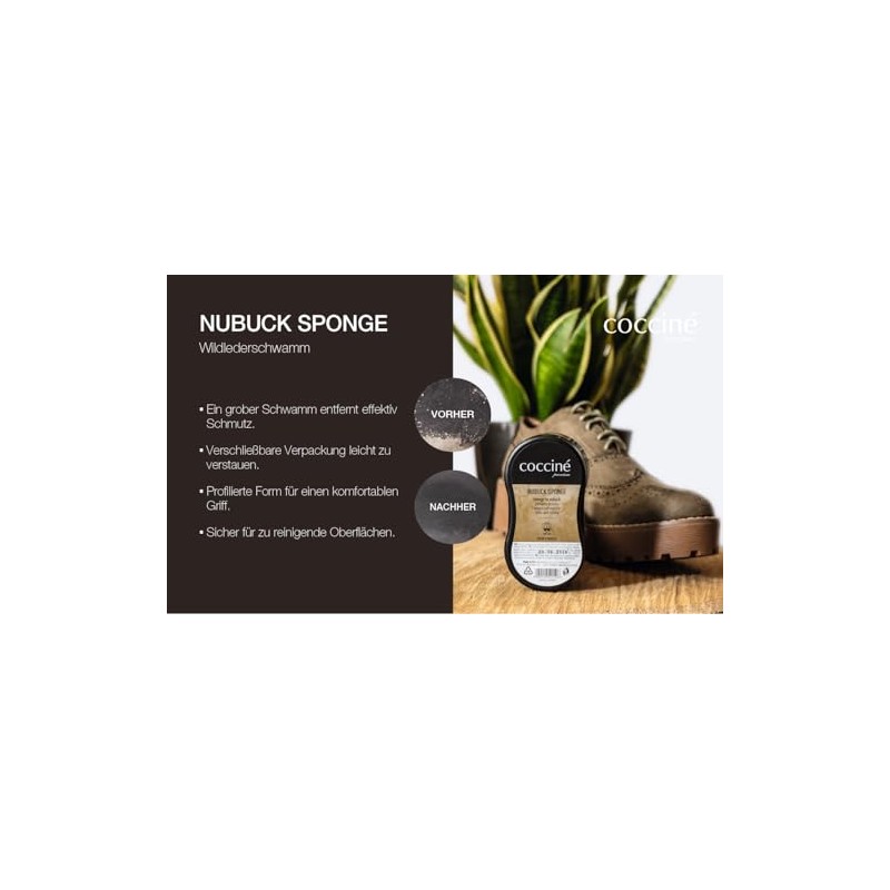 Coccine - Express suede brush for shoe care, effective suede