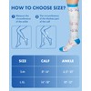 JMHACHY 2Packs Compression Socks for Women - 15-20 mmHg Graduated