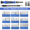Hautton Precision Screwdriver Set, 60 in 1 with 56 bits