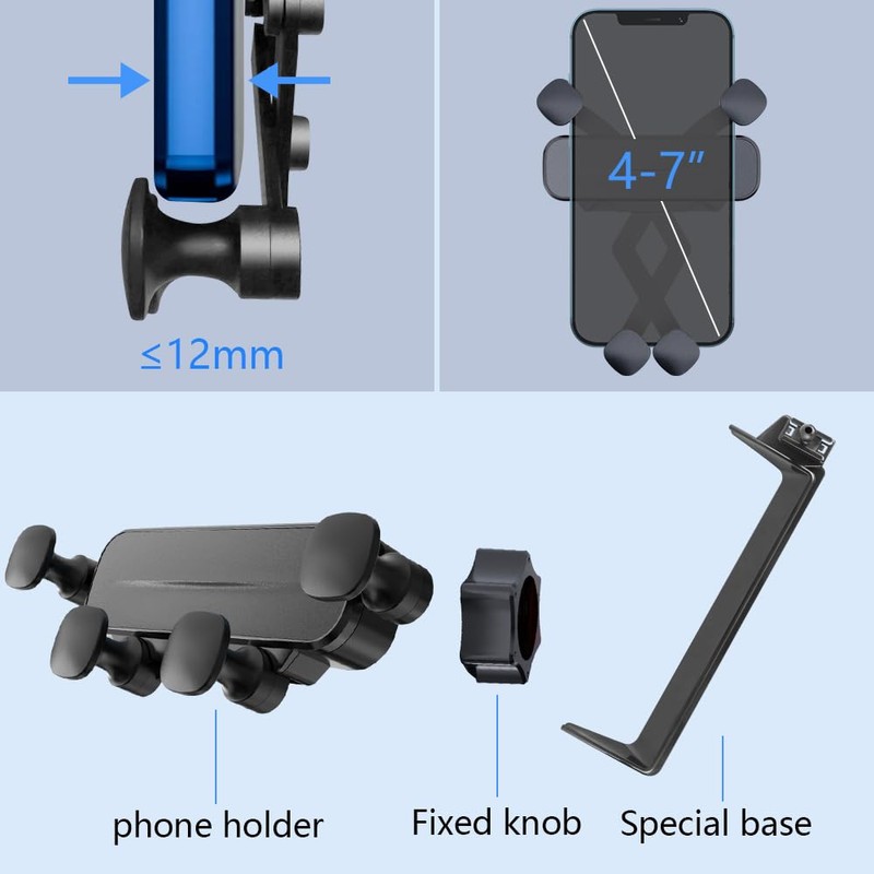 LUNQIN Car Phone Holder Mount for Honda Prologue 2024 2025