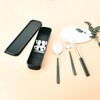 Travel Utensils with Case, Portable Lunch Box Utensils Set for
