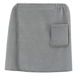 MICROFI New Microfiber Bath Wrap for Men, Waffle Weave, One Piece, 20 x 58 inches