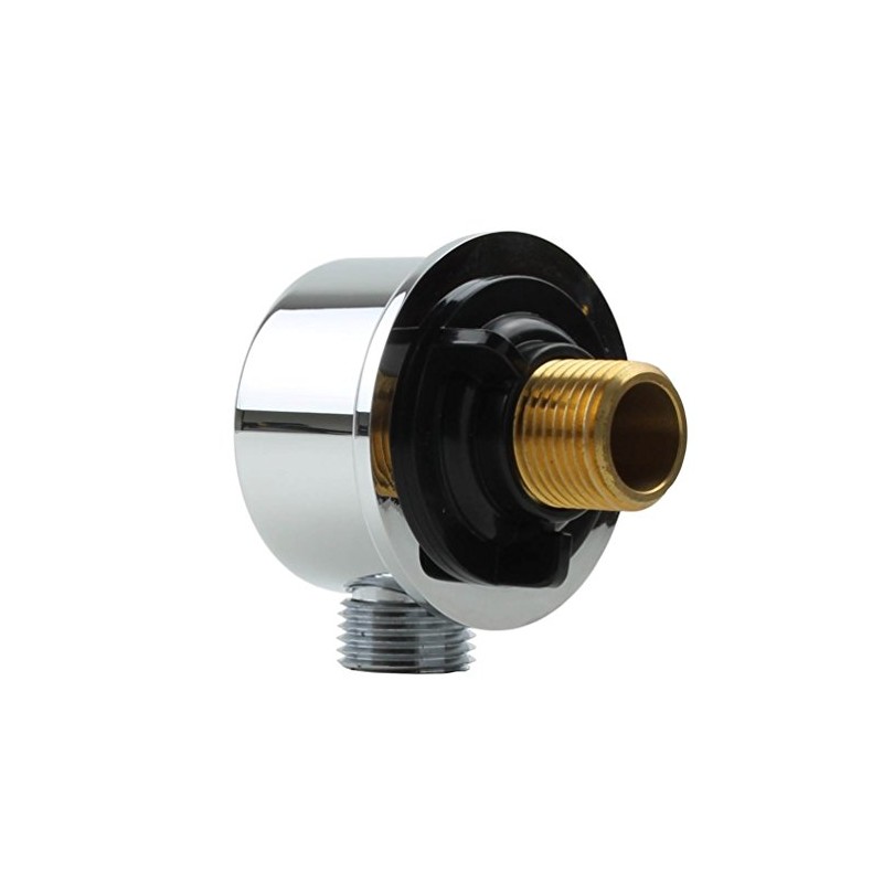 Designer Wall Connection Elbow for Shower Hose 1/2 Inch Chrome-Plated