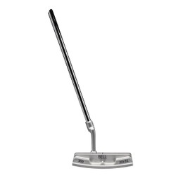 Bell F-360 Right Hand Full Offset Standard Face-Balance Putter Plumber's Neck & Matte Finish with Winn Midsize Grip (34 Inches (Standard))