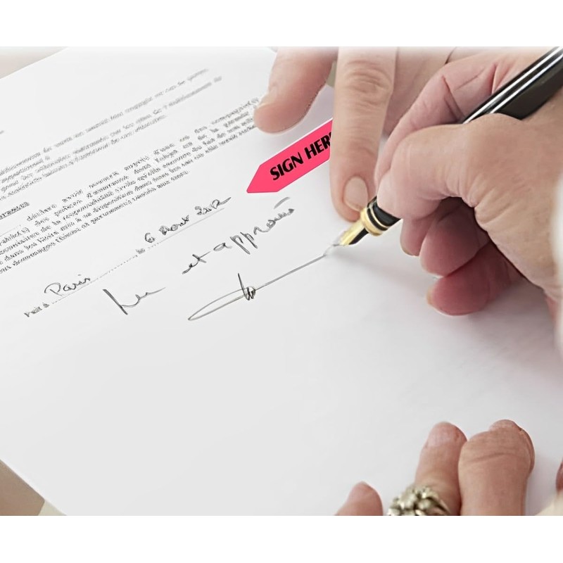 Sign Here Tabs 2000 Pcs, Sign Here Stickers Sticky Notes
