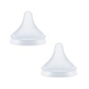 NUK FDNK10709042 Perfect Match Replacement Nipples, Pack of 2, 6