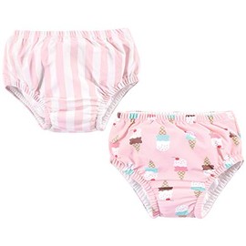 Hudson Baby Unisex Baby Swim Diapers, Ice Cream Cone, 5 Toddler