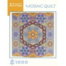 Pomegranate Mosaic Quilt 1000-Piece Jigsaw Puzzle