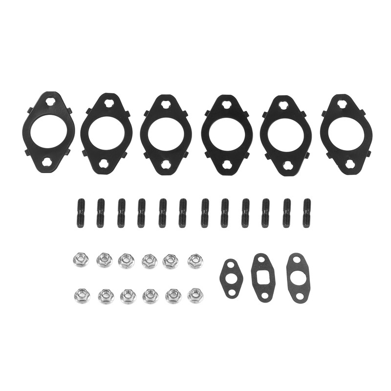 Exhaust Manifold Bolts Gaskets Kit 5266422 Metal Alloy Replacement for