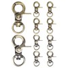 M METERXITY 10pcs Swivel Snap Hook Zinc Alloy Lobster Claw