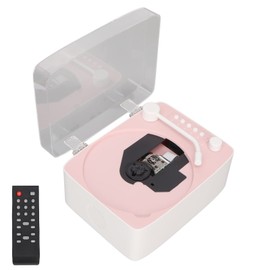 Portable Bluetooth CD Player, Vintage CD Player Built in HiFi Sound Speaker, Supports AUX USB CD Music Player with Remote Control