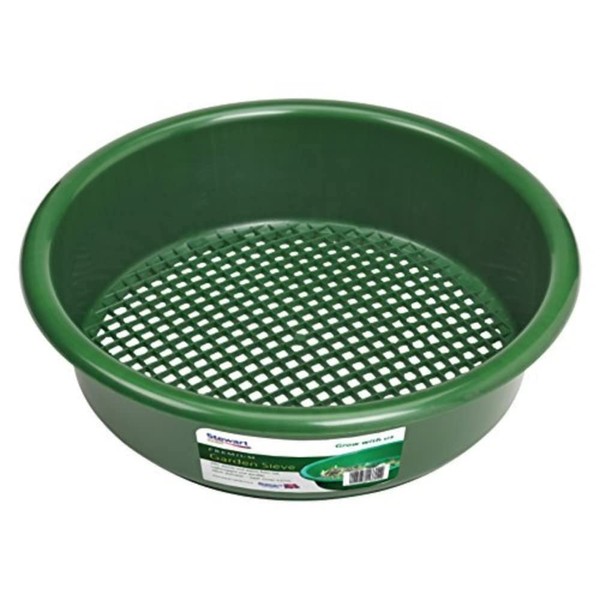 Stewart 2166004 36 cm Garden Sieve - Green,36x10x1.8039999999999998 cm