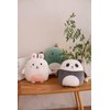 CASAGOOD Soft Bunny Plush Hugging Pillow Cute White Rabbit Stuffed