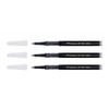 Tombow Set of 3 Refill Rollerball Refills 0.5 mm Black