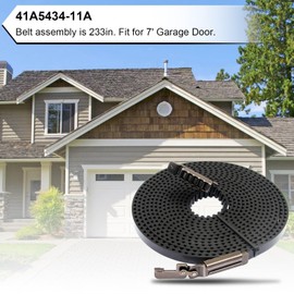 Upgraded 41A5434-11A Drive Belt 233 Inches for 7FT Garage Door Opener, Compatible with Liftmaster/Chamberlain/Sentex Garage Door Opener Models 2280 2580 2585 3270 3280 3500 3585 3850 8155 8355 84501