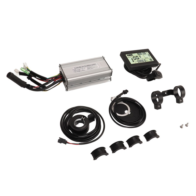 Electric Bike Conversion Kit 25A Sine Wave Controller LCD3U Panel