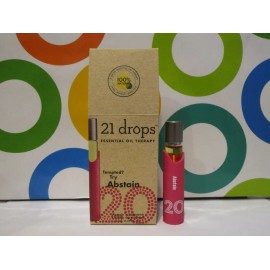 ~ 21 DROPS ~ 21 DROPS ~ ESSENTIAL OIL THERAPY TEMPTED TRY ABSTAIN ~ 0.27 OZ BOXED